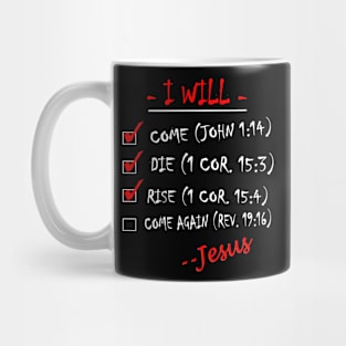 Jesus's To Do List Mug